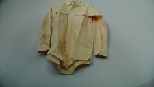 Vintage Chaps Ralph Lauren Mens Small Yellow Long Sleeve Dress Shirt