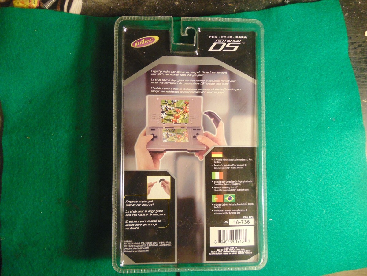 NINTENDO DS FINGER STYLUS BY INTEC 3 PER PACK | eBay