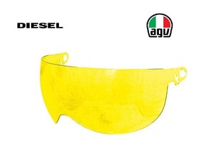VISIERA CASCO JET CITY 12 E2205 AGV DIESEL GIALLA | eBay