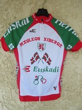Maillot cycliste MAULEON XIBEROA EUSKADI Pays Basque shirt camiseta zip intégral
