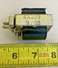 Dormeyer 1000-M-1 / Dayton 4X239 Laminated Solenoid: 120V AC, 1/8 in to