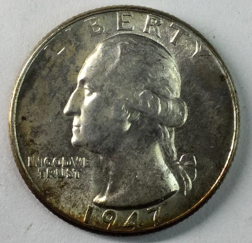 1947 Washington Quarter BU Uncertified #
