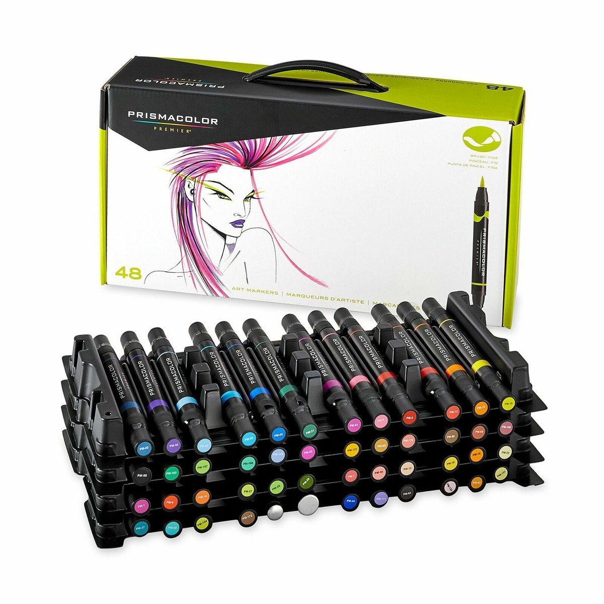 Prismacolor Premier Double-Ended Art Markers Fine and Brush Tip