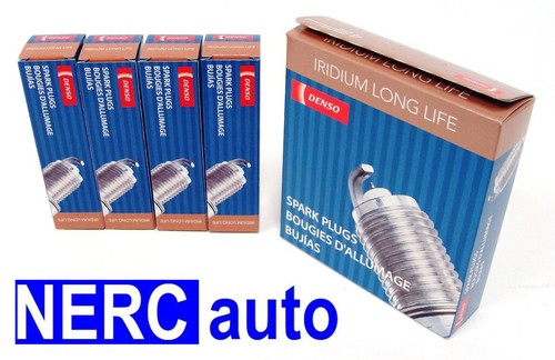 Lot de 4 bougies d'allumage DENSO IRIDIUM LONGUE VIE FK20HRA8 3509 - Photo 1 sur 2