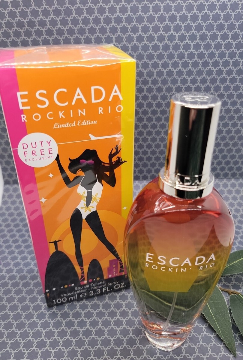 ROCKIN RIO LIMITED EDITION by ESCADA 3.3 oz 100ml EDT SPRAY NEW