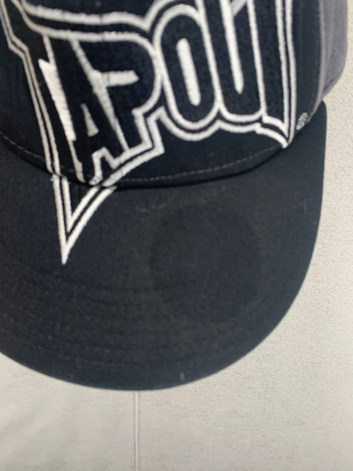 Gorra de béisbol Tapout Tek Flex Trucker para hombre talla L\XL negra gris logotipo llamativo Foto 3 de 4
