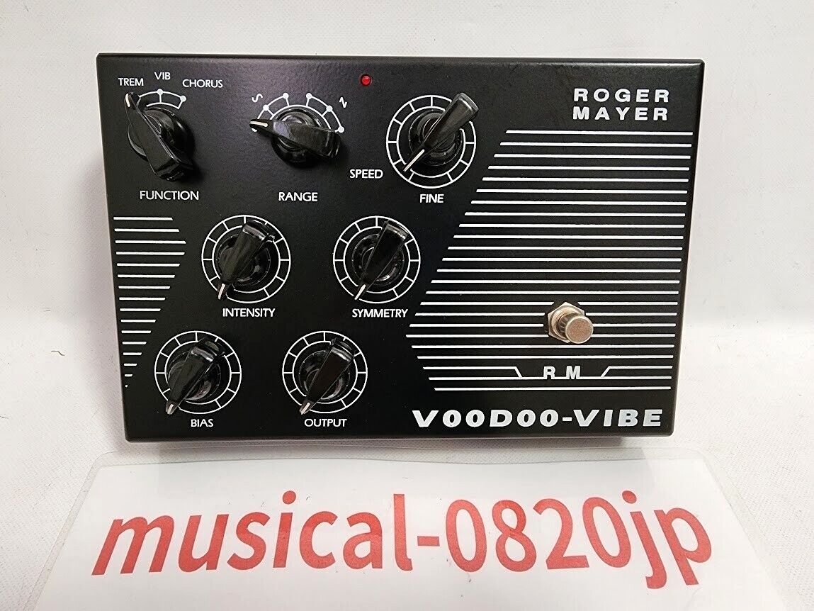 Roger Mayer Voodoo Vibe Tremolo Vibrate Chorus Guitar Effect