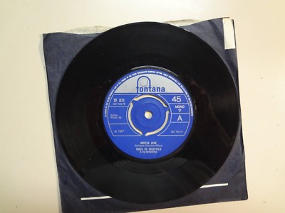 MADE IN SHEFFIELD: Amelia Jane- Right Satisfied-U.K. 7'' 1967 Fontana TF 871 Mono
