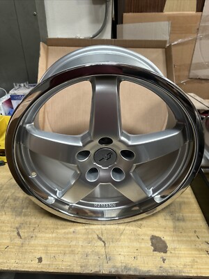 Genuine Hermann Wheel HM2 18 X 8.5 ET38 5x120 Silver(one Wheel
