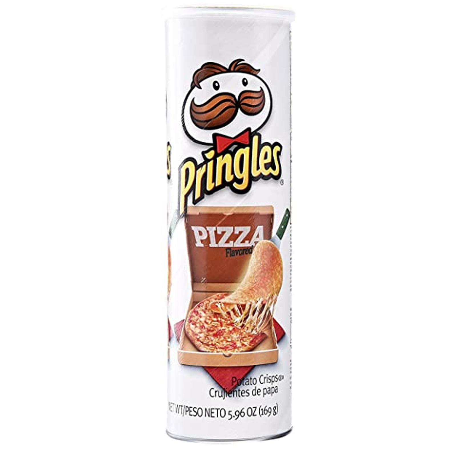 1 x TUBO PATATINE PRINGLES AL GUSTO PIZZA 165 GR PIZZA POMODORO BIANCO NUOVA