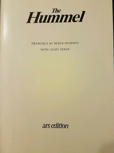 THE HUMMEL Berta Hummel delightful Drawings with Light Verse 1984 HC hard book - Picture 2 of 11