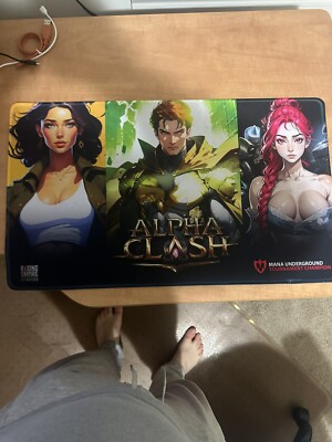 Alpha Clash Playmat (unlicensed) MU Tournament Champion