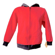 Kids Disney Mickey Mouse Hooded Jacket Quilted, Long Sleeve, Size XL