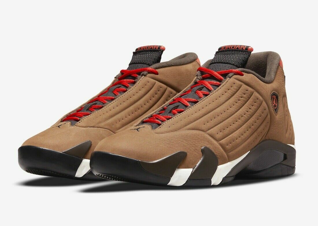 Nike Air Jordan 14 Retro SE Men's Size 15 Archaeo Brown/Multi-Color DO9406-200