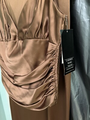 Carmen Marc Valvo Evening Top/Skirt Separates New Size 10 Top/Size 12 Skirt