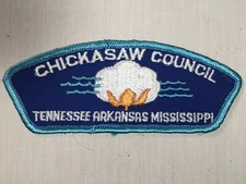Chickasaw Council twill gauze back GB BSA CSP Patch
