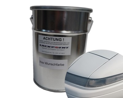 3 Liter Basislack Spritzfertig Diamond White Weiß Autolack Trendlack Tuning !