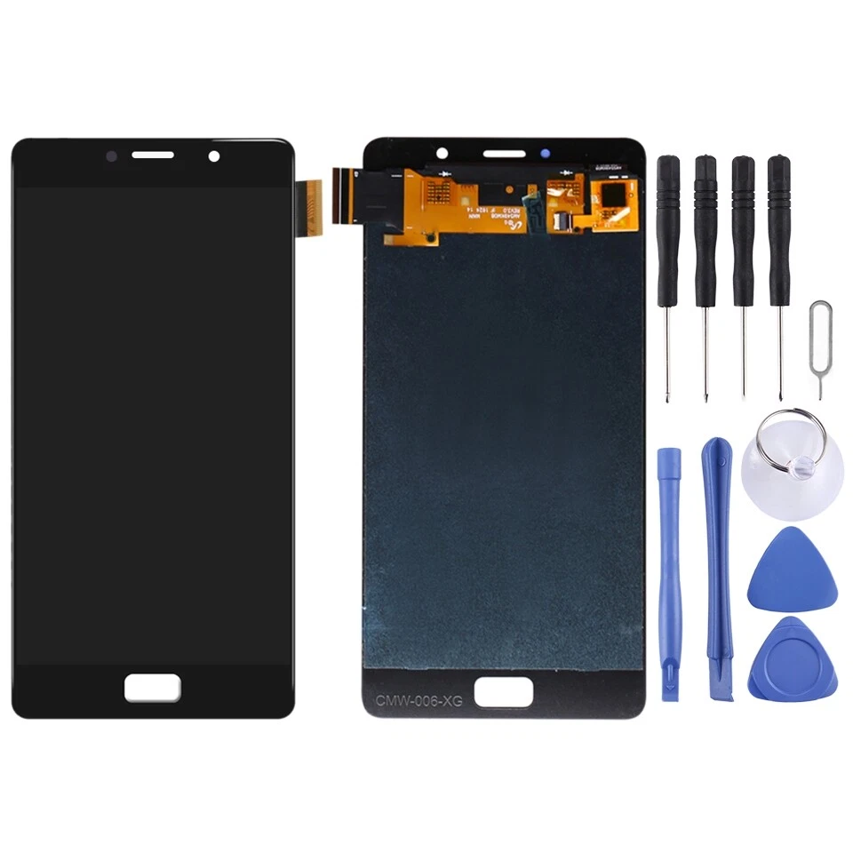 Pantalla LCD OEM para Lenovo Vibe P2 P2c72 P2a42 con digitalizador conjunto completo (negro) Foto 2 de 4