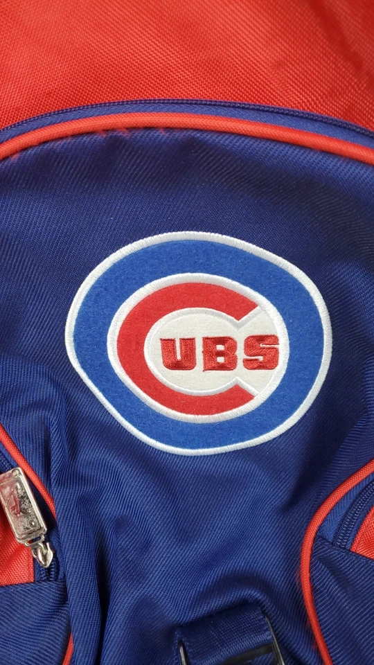 RARE MLB Chicago Cubs Shoulder Sling backpack work hiking camping school bookbag - Image 3 of 4
