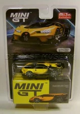 BUGATTI VISION GRAN TURISMO YELLOW MIJO TSM MODEL MINI GT DIECAST 2022