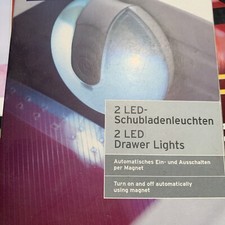 2 LED Schubladen leuchten, neu, Batterie betrieben, original verpackt!