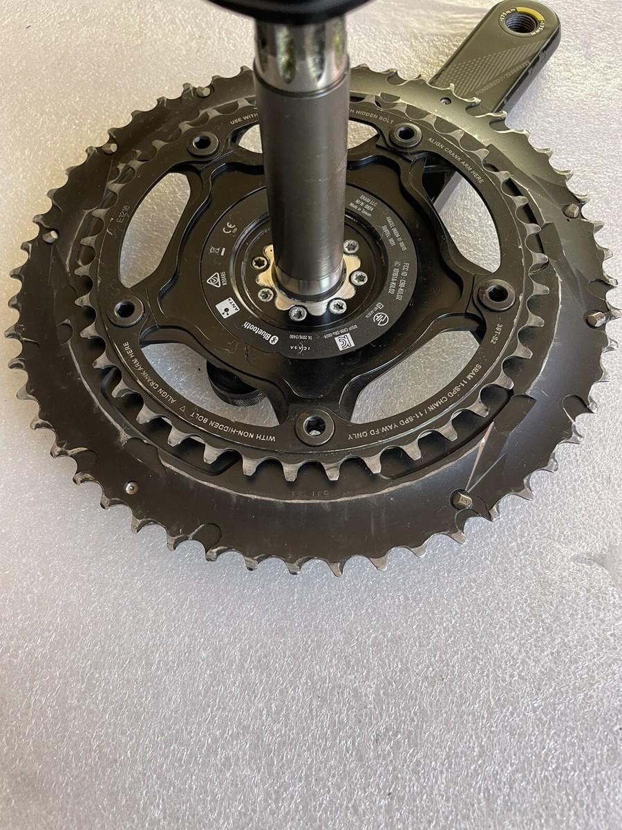 Quarq DZERO GXP Road Bike Power Meter Crankset. 175mm. 130BCD. 53