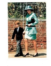 Tanzania 1997 - Princess Diana In Memorium - Stamp Souvenir Sheet - MNH