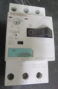 Siemens 3RV1011-1EA10 Manual Motor Starter