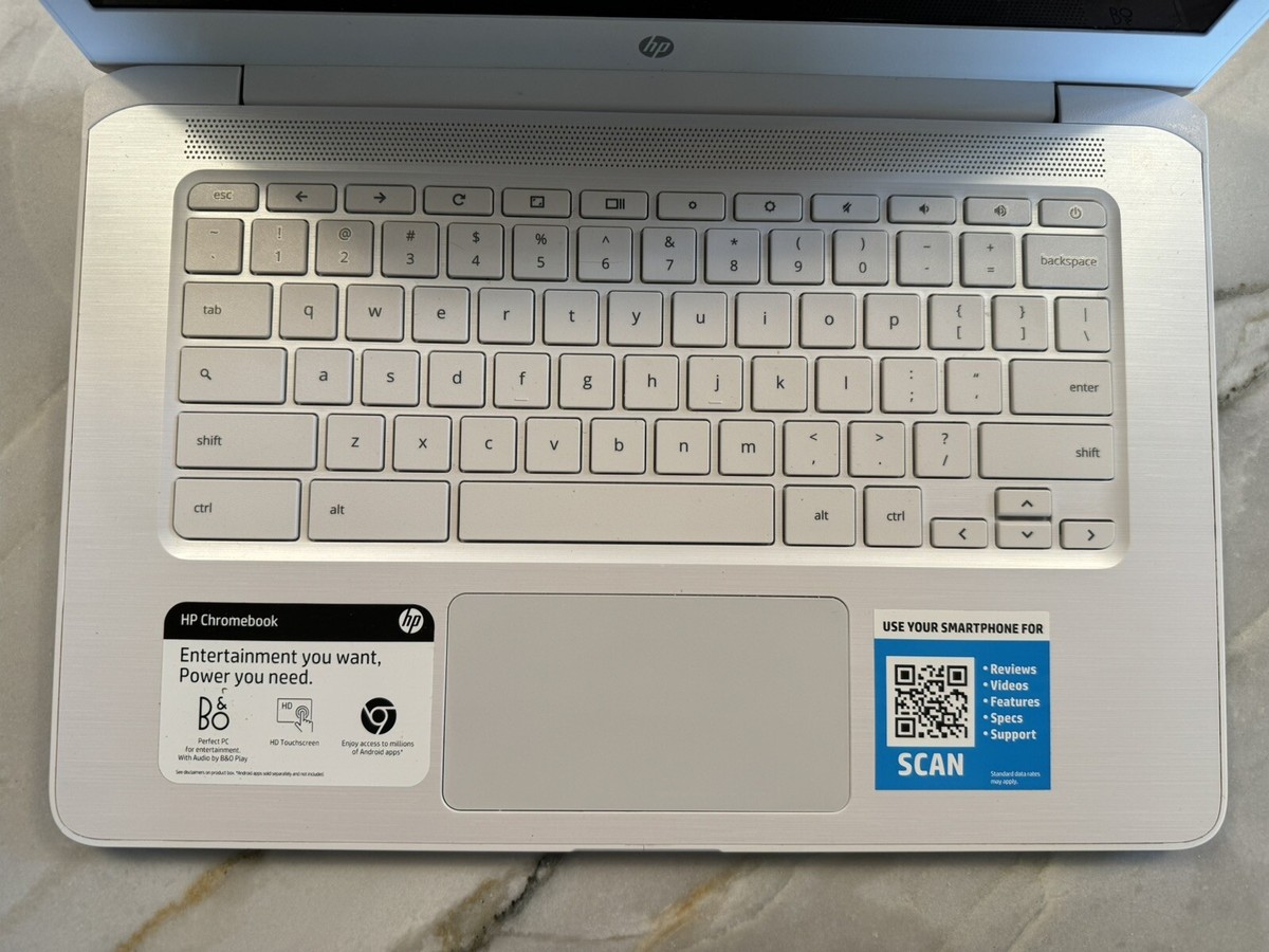 HP Chromebook White (touchscreen) | eBay