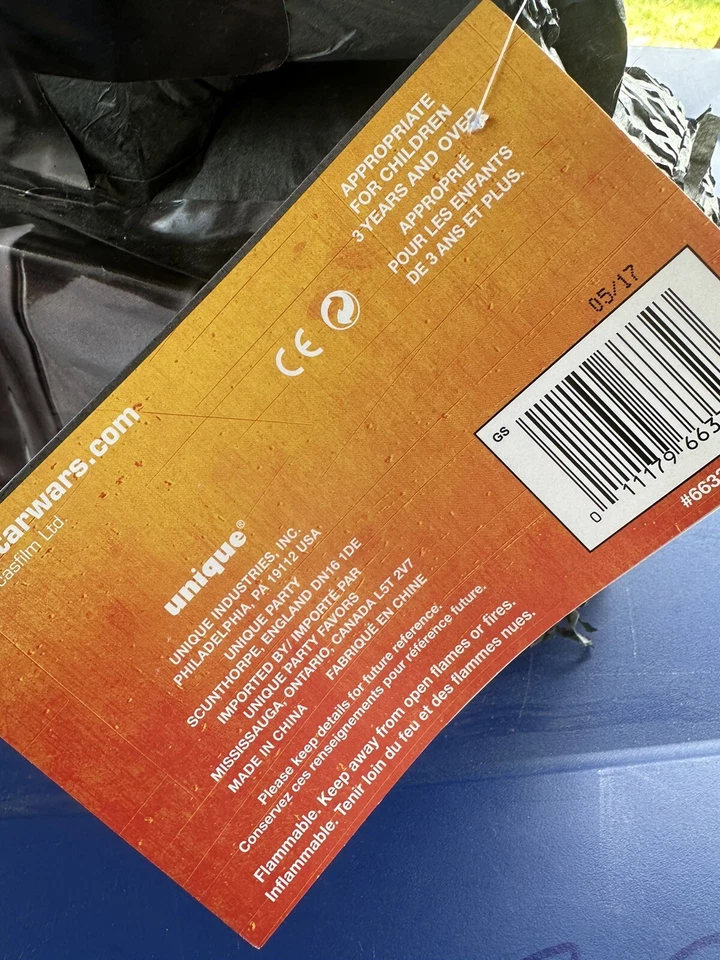 Darth Vader Star Wars 3D Pinata, Pull String - Image 2 of 4