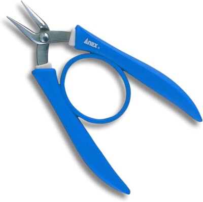 ANEX No.251 Stainless Steel Precision Rubber Grip Pincers Pliers Tongs 135mm New