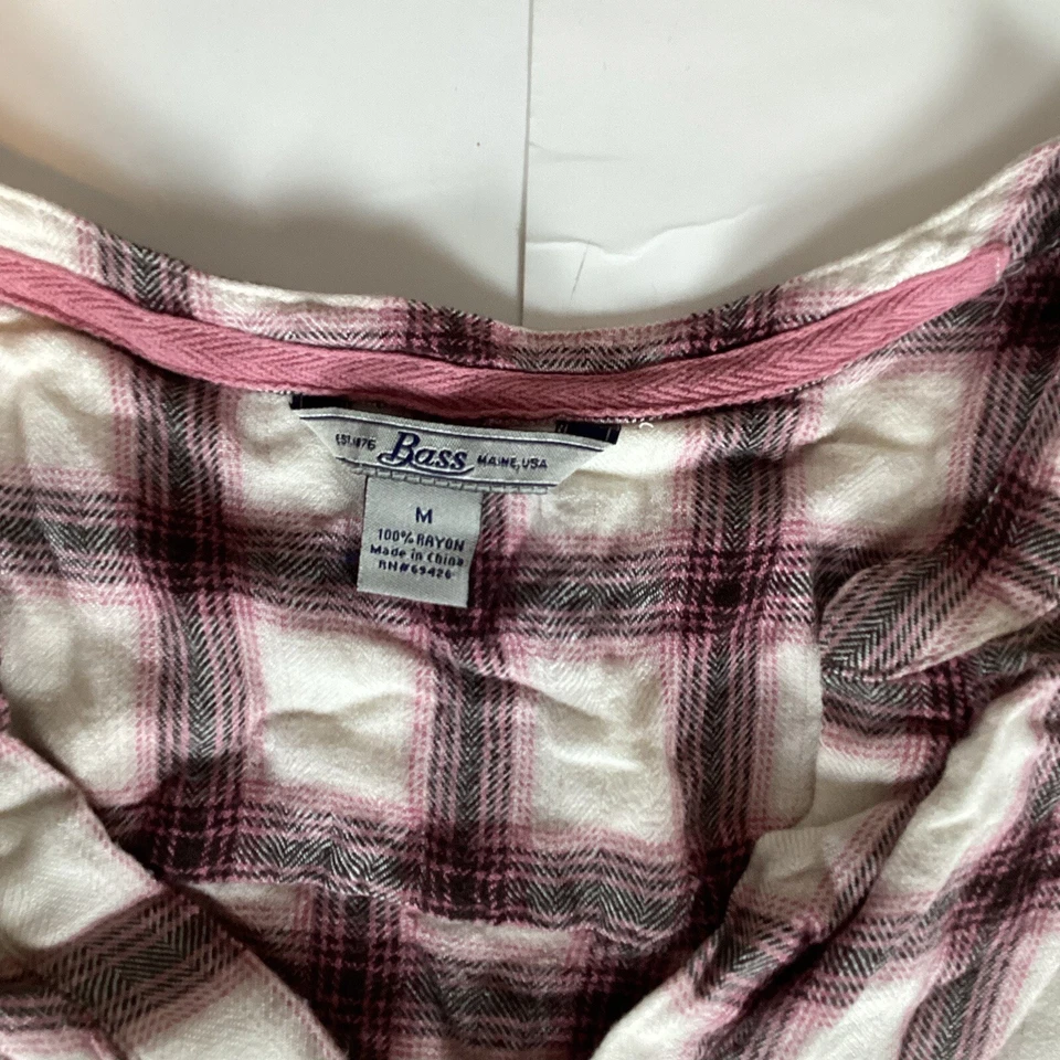 Camisa Top Mujer Bajo Talla M Mediana Manga Larga Blusa Pullover Informal Foto 3 de 4