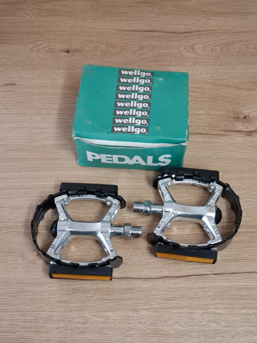 NIB NOS Wellgo LU-393 Pedals MTB & BMX 9/16