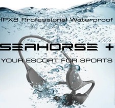 SEAHORSE BONE CONDUCTION BLUETOOTH HEADPHONES - WATERPROOF