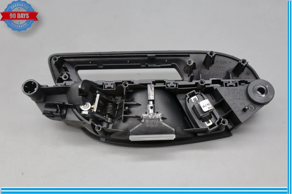 07-15 Audi Q7 Front Left Driver Side Door Interior Door Handle Black Oem - Image 4 of 4