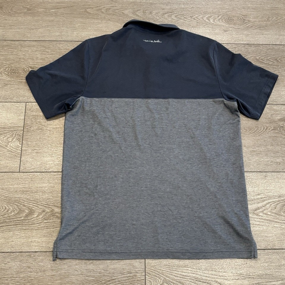 Travis Matthew Polo Mens Size Large Navy American Flag Patriotic Golf