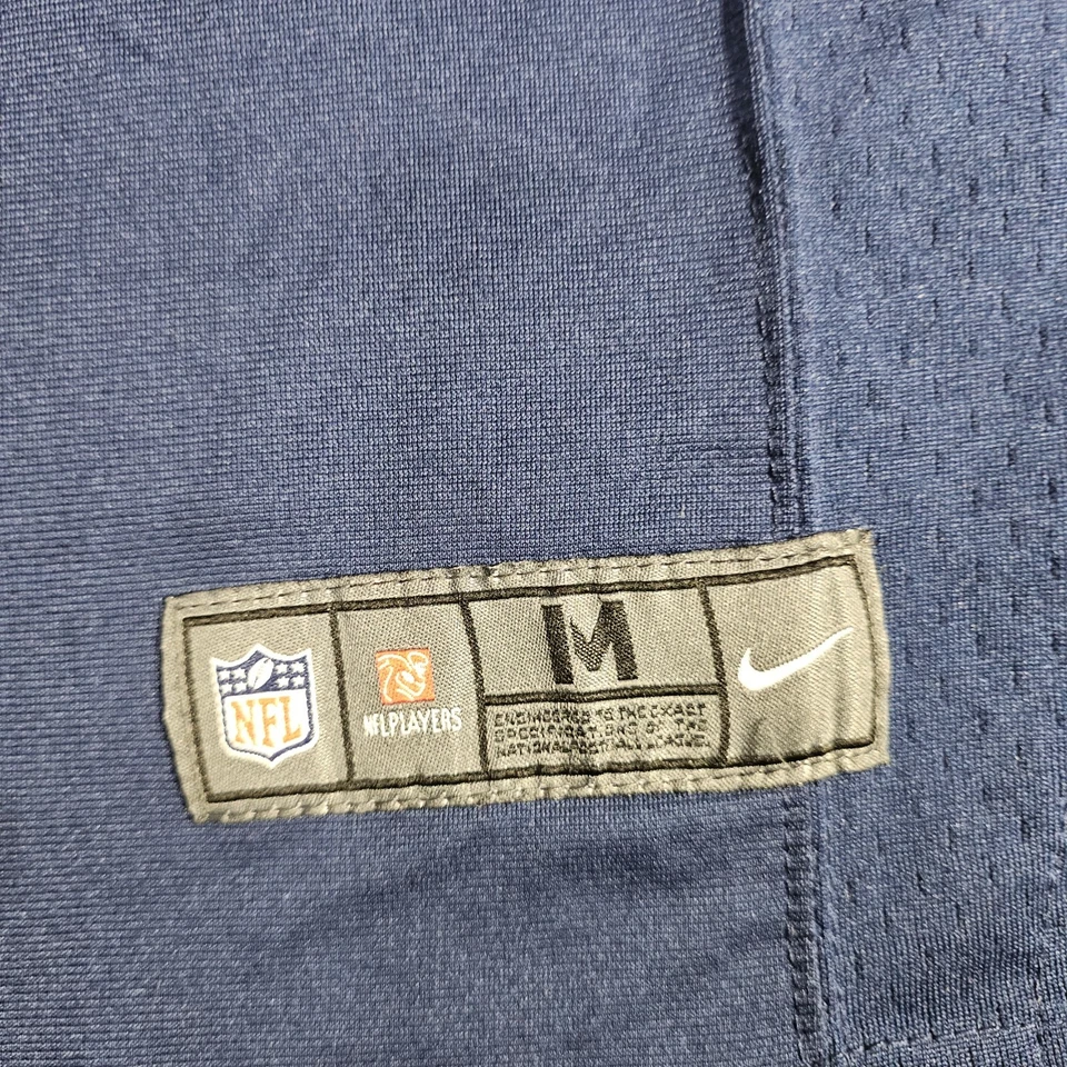 Camiseta Nike de los Chicago Bears Juvenil Mediana Azul NFL Auténtica Fútbol Jay Cutler #6 Foto 4 de 4