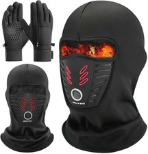 Balaclava Ski Face Mask Winter Windproof Warm Glove 3D Design Breathable Bandana