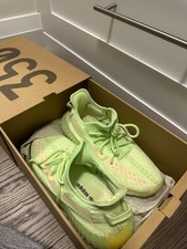 adidas gazelle silver green womens Yeezy 350 v2 'Glow' Size 9.5  the basement