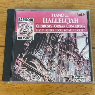 Handel   Hallelujah CD 1990 Baroque Choruses Organ Concertos LASERLIGHT