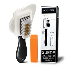Suede Shoe Cleaner Kit with Eraser. Made 4-Way  Portable, Standard