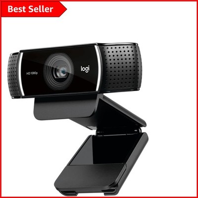 Logitech C922 Pro Stream Webcam - HD 1080p/30fps oder 720p/60fps Streaming