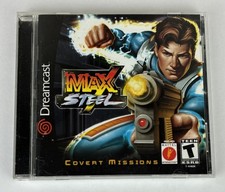 Max Steel Covert Missions Sega Dreamcast 2000 Complete Mattel Tested Excellent