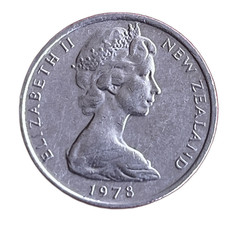 New Zealand 5 Cents 1978 KM# 34.1 - Coin