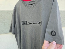 XXL BMW Motorrad bmw r nine t shirt  Gray & Olive Color / Sized 2XL    BMW Logo