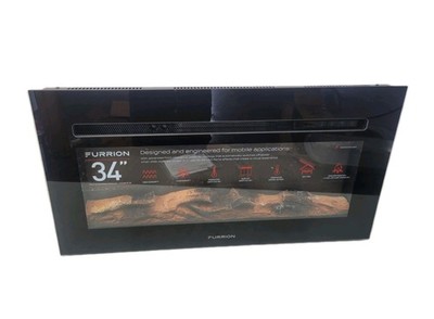 FURRION 34'' Electric Fireplace With Remote  FF34SW15A-BL *RV/CAMPER (NEW-IN BOX)