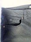 DKNY Jeans Mens 32x32 Stanton Slim Fit Black Denim Dark Wash Stretch Casual — photo 10