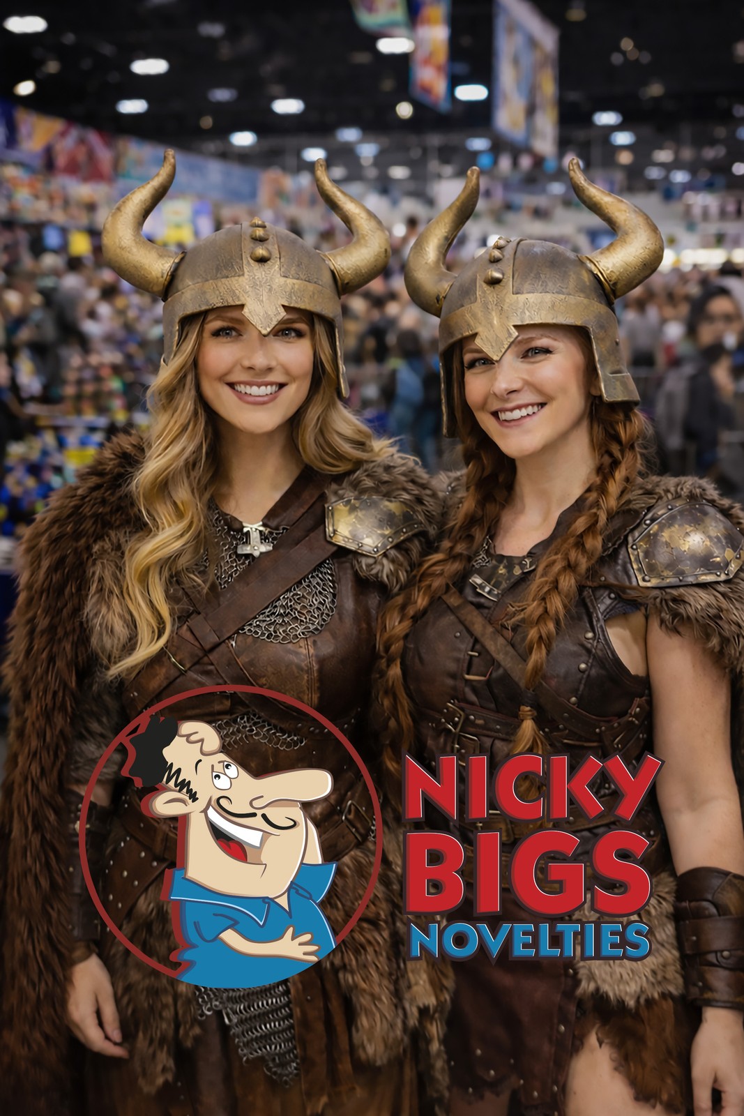 Adult Medieval Barbarian Helmet Horns Viking Horned Halloween Costume Accessory