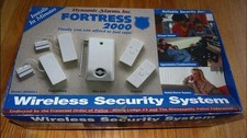 Wireless Security System Fortress 2000 Model SPW001. DIY easy installation.