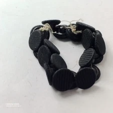 Vintage Black Fabric-Covered Shank Buttons – Lot of 20+ | Estate Find